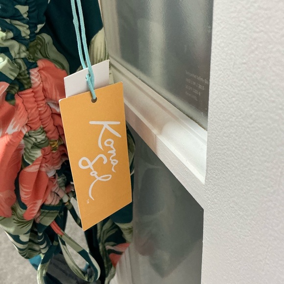 NWT Kona Sol Floral One Piece - Picture 15 of 15